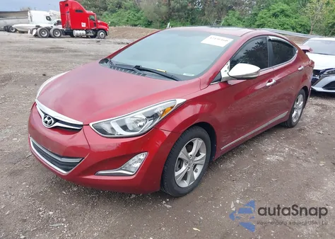 2016 Hyundai Elantra Value Edition z USA, uszkodzony, nr VIN 5NPDH4AE7GH776196